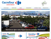 Tablet Screenshot of carrefourguadeloupe.com